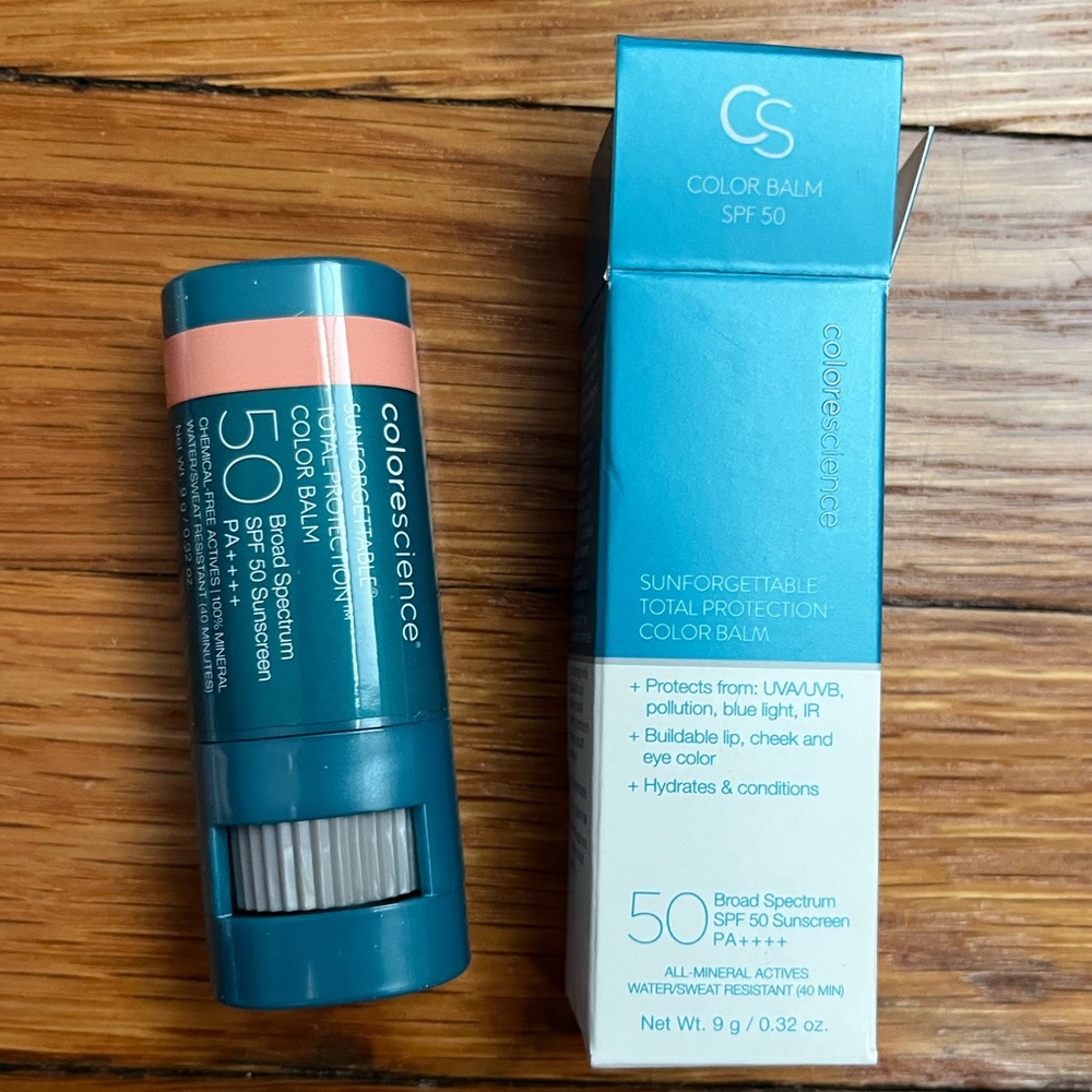 NEW Colorscience Sunforgettable® Total Protection® Color Balm SPF 50 Blush